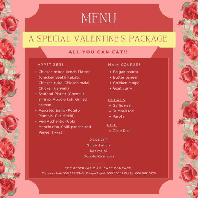 Valentine's Day dinner and DJ Bollywood party - Image 2