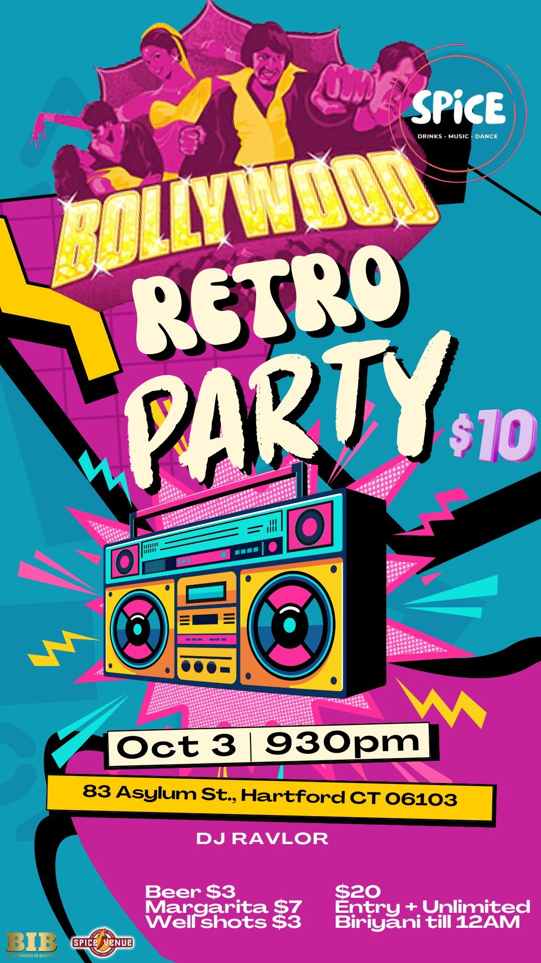 Bollywood Retro Night